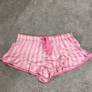 Pink VS Striped Women's Sleep Shorts
